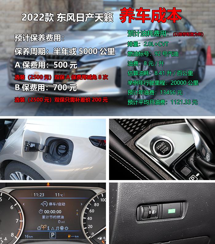 優惠5.5萬僅售12.48萬起,保養費用和油費如何?日產天籟行情解析
