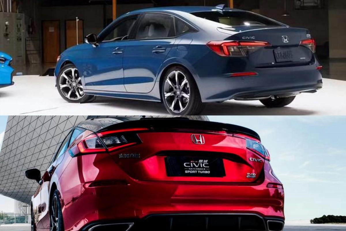 新款思域實車曝光,外觀與雅閣相似,提供2.0L和混動兩種動力