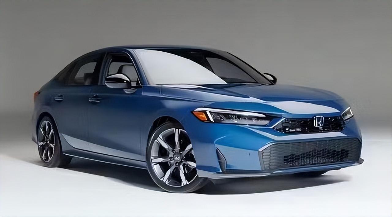 新款思域實車曝光,外觀與雅閣相似,提供2.0L和混動兩種動力