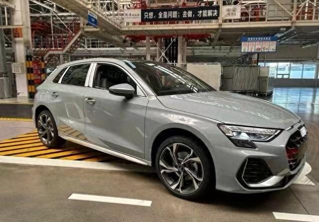 新款奧迪A3實車曝光,升級1.5T動力,有望10月上市