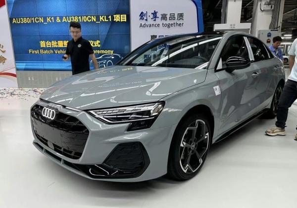 新款奧迪A3實車曝光,升級1.5T動力,有望10月上市