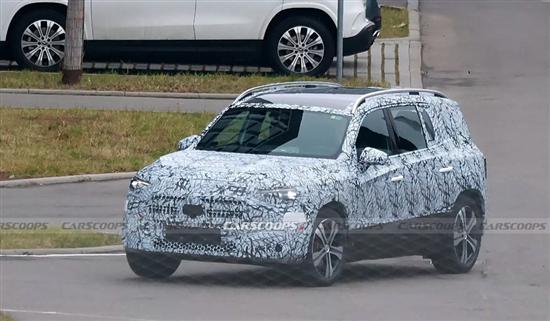 外觀細節變化 全新奔馳GLB海外諜照曝光