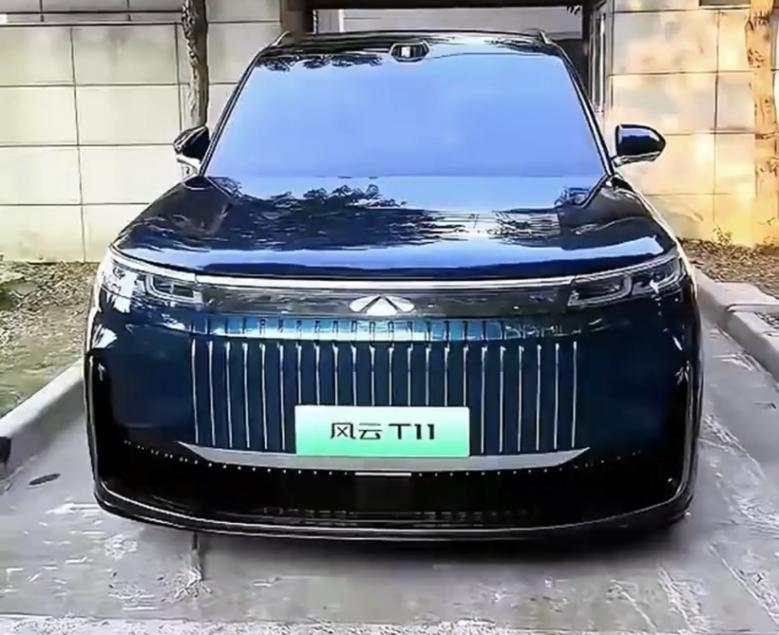 這外觀眼熟嗎?奇瑞風云T11現身,車長超5米1,內置豪華頭等艙