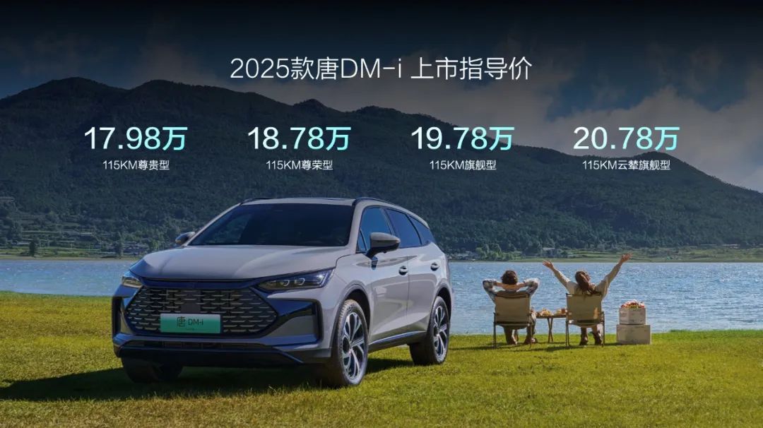 持續(xù)熱銷的比亞迪2025款唐DM-I 4款車型如何選購(gòu)