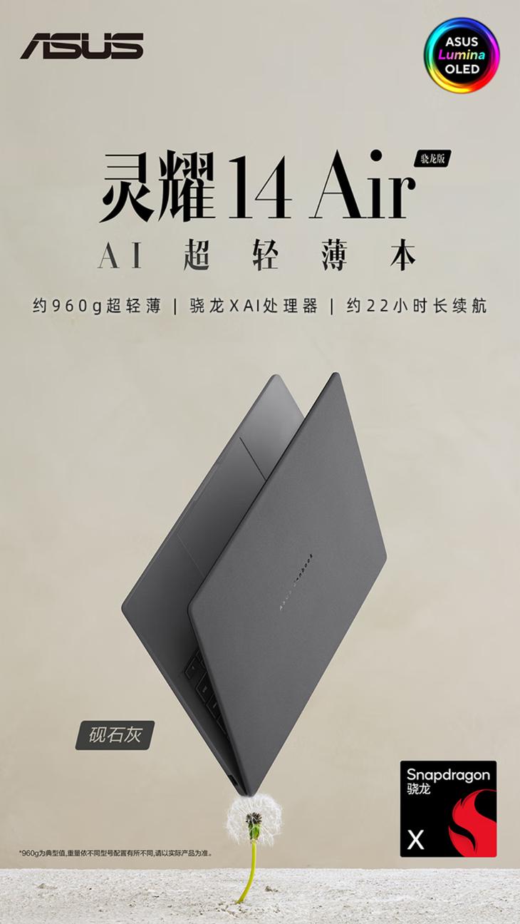 告別傳統(tǒng)交互,華碩輕薄本新品開啟AI+PC新紀元