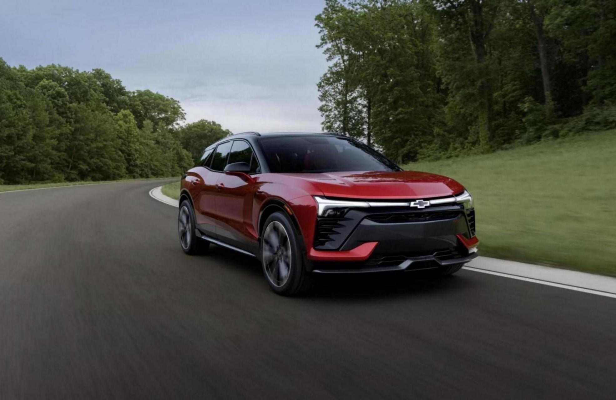 雪佛蘭 Blazer EV SS:高性能電動新寵來襲