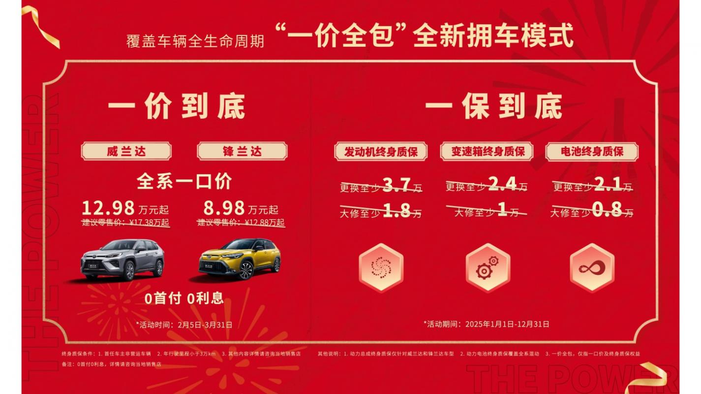 逆戰價格內卷!廣汽豐田鋒蘭達用”品質鐵律”重塑行業價值標桿