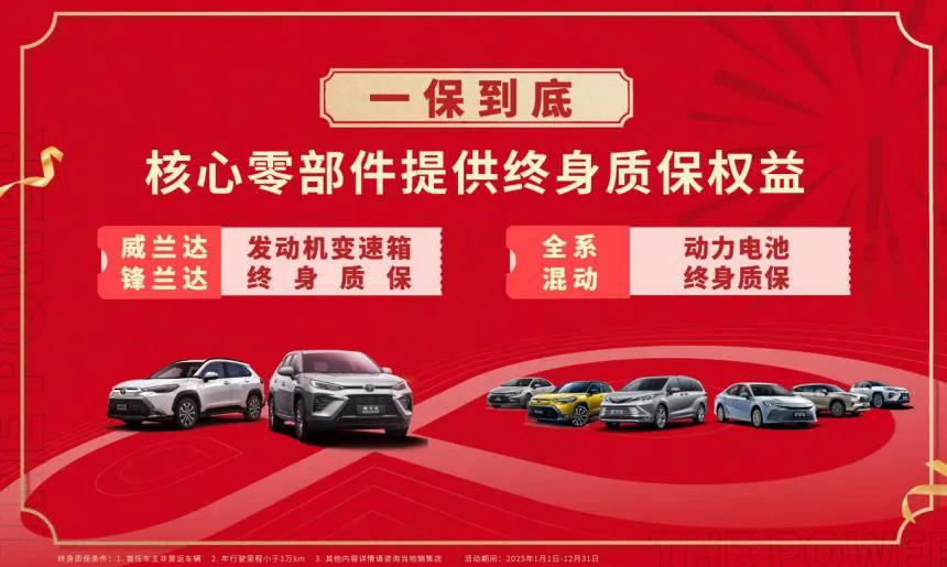 廣汽豐田開年就給出“王炸”,不僅降幅可觀,還有三大件質保?